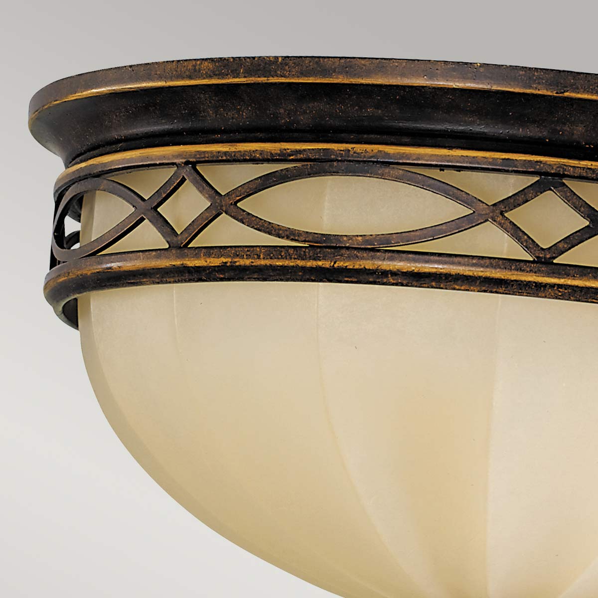 Feiss Ceiling Flush from the Drawing Room range. Drawing Room 3 Light Flush Product Code = FE-DRAWING-ROOM-FB
