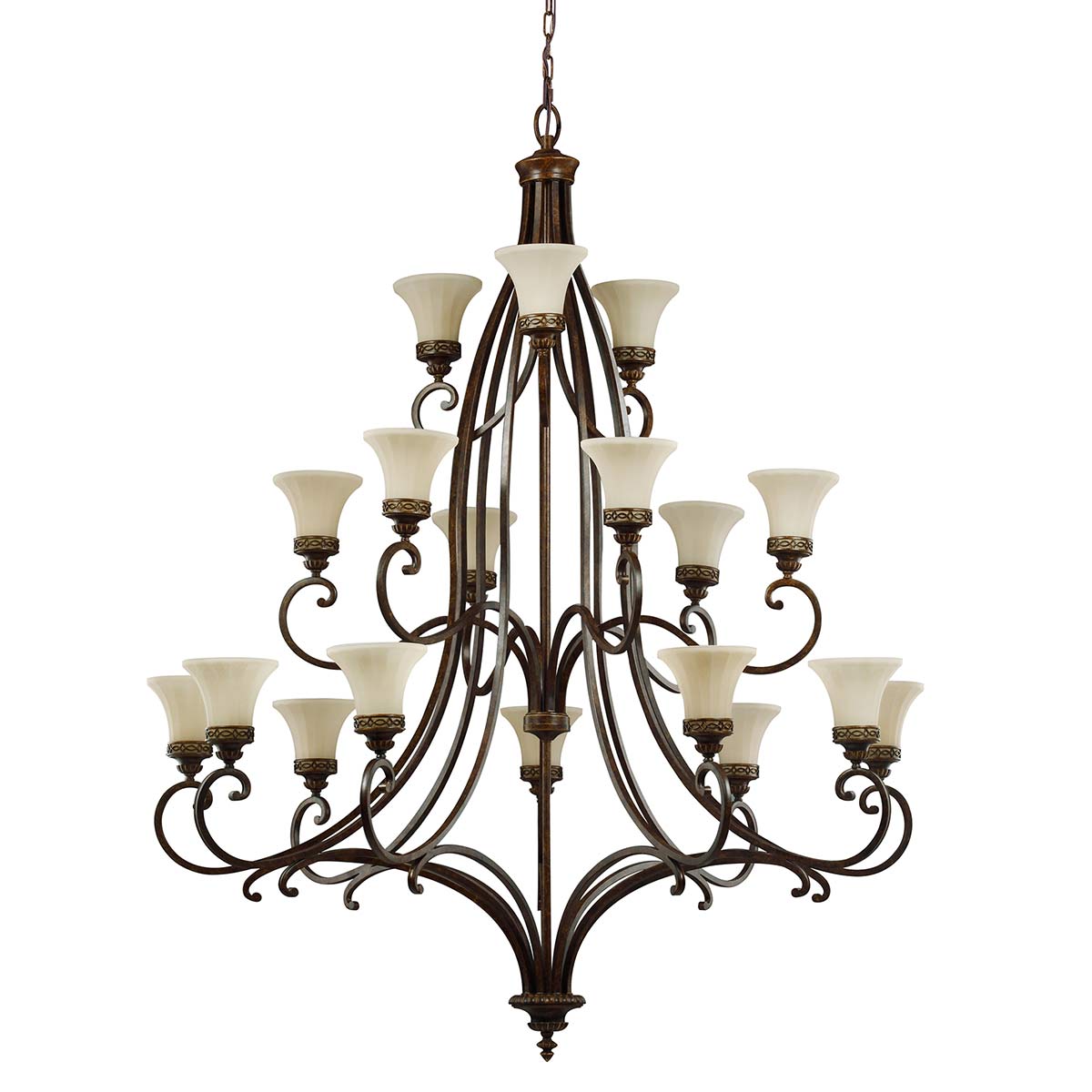 Feiss Chandelier from the Drawing Room range. Drawing Room 18 Light Chandelier Product Code = FE-DRAWING-ROOM18