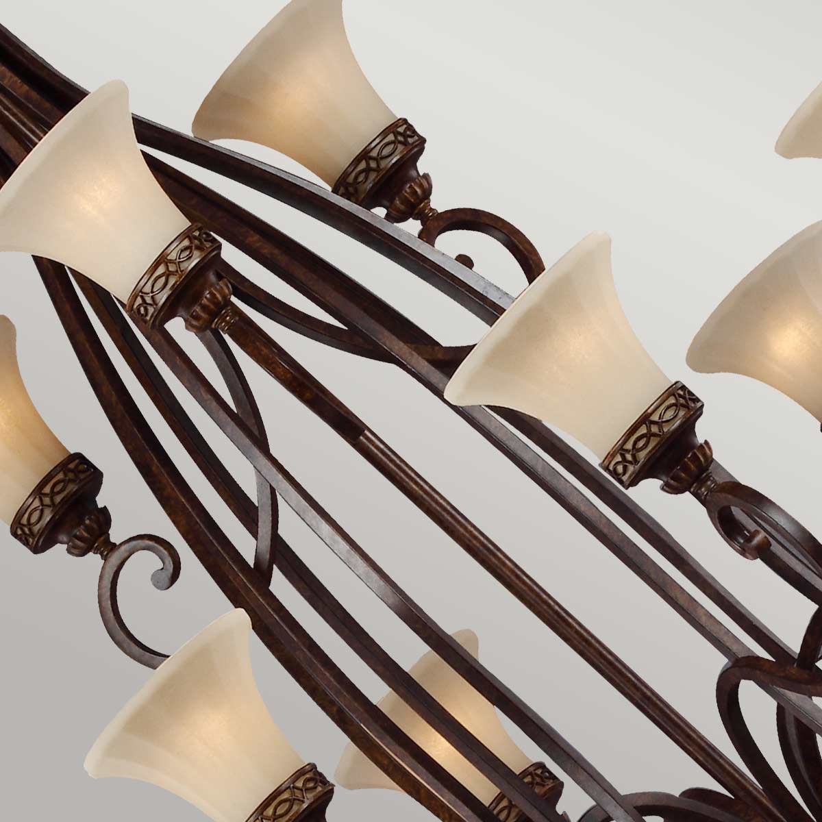 Feiss Chandelier from the Drawing Room range. Drawing Room 18 Light Chandelier Product Code = FE-DRAWING-ROOM18