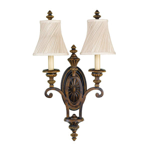 Feiss Wall Light from the Drawing Room range. Drawing Room 2 Light Wall Light Product Code = FE-DRAWING-ROOM2