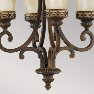 Feiss Chandelier from the Drawing Room range. Drawing Room 4 Light Chandelier Product Code = FE-DRAWING-ROOM4