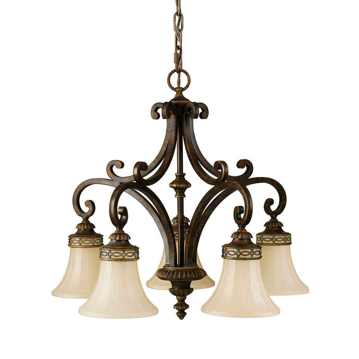 Feiss Drawing Room 5 Light Chandelier FE-DRAWING-ROOM5