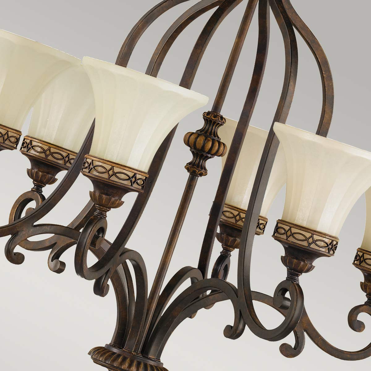 Feiss Chandelier from the Drawing Room range. Drawing Room 6 Light Chandelier Product Code = FE-DRAWING-ROOM6