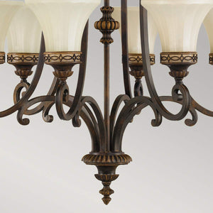 Feiss Chandelier from the Drawing Room range. Drawing Room 6 Light Chandelier Product Code = FE-DRAWING-ROOM6