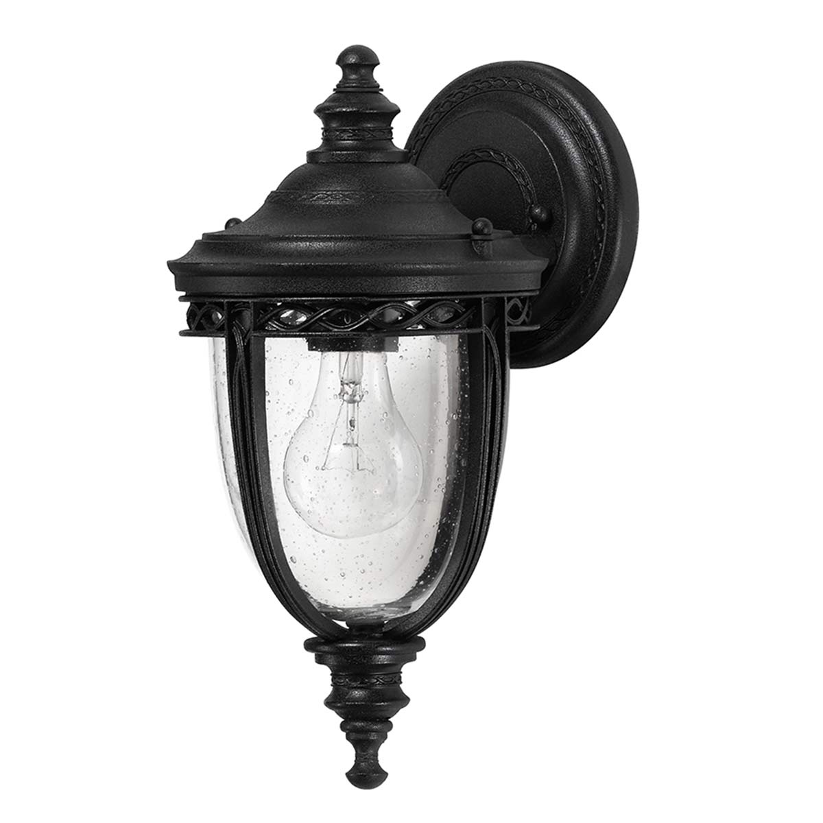 Feiss English Bridle 1 Light Small Wall Lantern FE-EB2-S-BLK