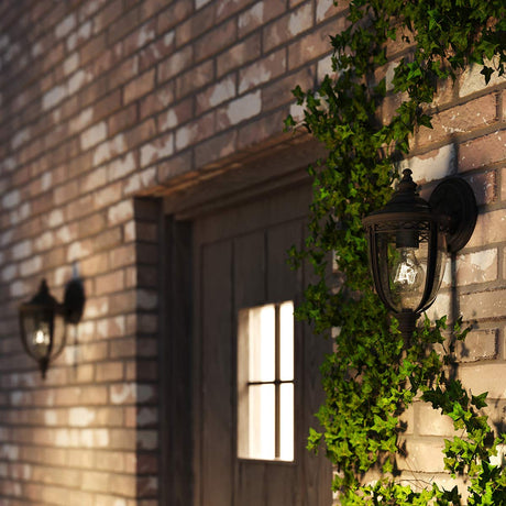 Feiss English Bridle 1 Light Small Wall Lantern FE-EB2-S-BLK