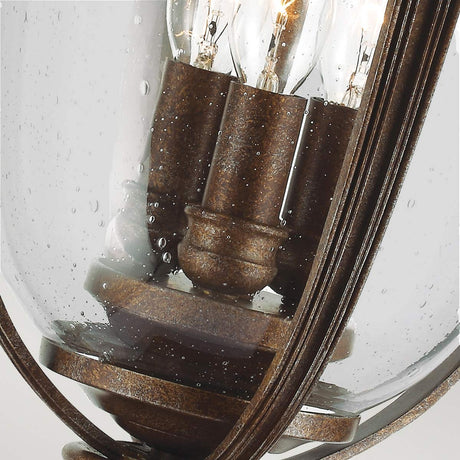 Feiss Pedestal Lantern from the English Bridle range. English Bridle 3 Light Large Pedestal Product Code = FE-EB3-L-BRB