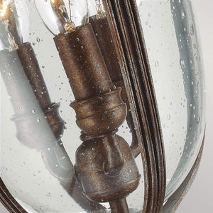 Feiss Pedestal Lantern from the English Bridle range. English Bridle 3 Light Medium Pedestal Product Code = FE-EB3-M-BRB