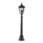 Feiss Pillar Lantern from the English Bridle range. English Bridle 3 Light Medium Pillar - Lantern Product Code = FE-EB4-M-BLK