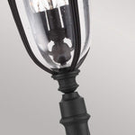 Feiss Pillar Lantern from the English Bridle range. English Bridle 3 Light Medium Pillar - Lantern Product Code = FE-EB4-M-BLK