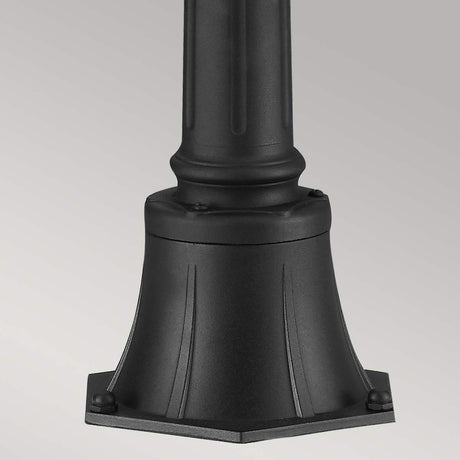 Feiss Pillar Lantern from the English Bridle range. English Bridle 3 Light Medium Pillar - Lantern Product Code = FE-EB4-M-BLK