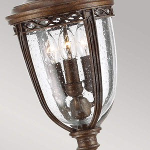 Feiss Pillar Lantern from the English Bridle range. English Bridle 3 Light Medium Pillar Lantern Product Code = FE-EB4-M-BRB