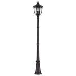 Feiss Lamp Post from the English Bridle range. English Bridle 3 Light Large Lamp Post Product Code = FE-EB5-L-BLK