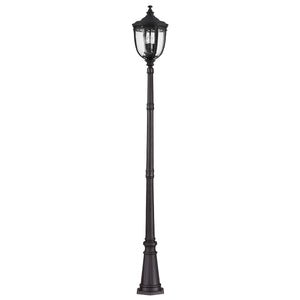 Feiss Lamp Post from the English Bridle range. English Bridle 3 Light Large Lamp Post Product Code = FE-EB5-L-BLK