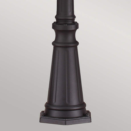 Feiss Lamp Post from the English Bridle range. English Bridle 3 Light Large Lamp Post Product Code = FE-EB5-L-BLK