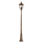 Feiss Lamp Post from the English Bridle range. English Bridle 3 Light Large Lamp Post Product Code = FE-EB5-L-BRB