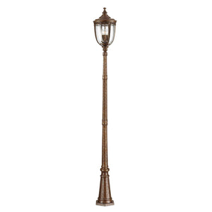 Feiss Lamp Post from the English Bridle range. English Bridle 3 Light Large Lamp Post Product Code = FE-EB5-L-BRB