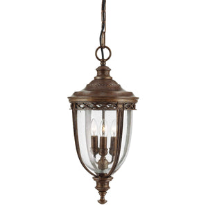 Feiss English Bridle 3 Light Large Chain Lantern FE-EB8-L-BRB
