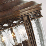 Feiss Outdoor Hanging from the English Bridle range. English Bridle 3 Light Medium Chain Lantern Product Code = FE-EB8-M-BRB