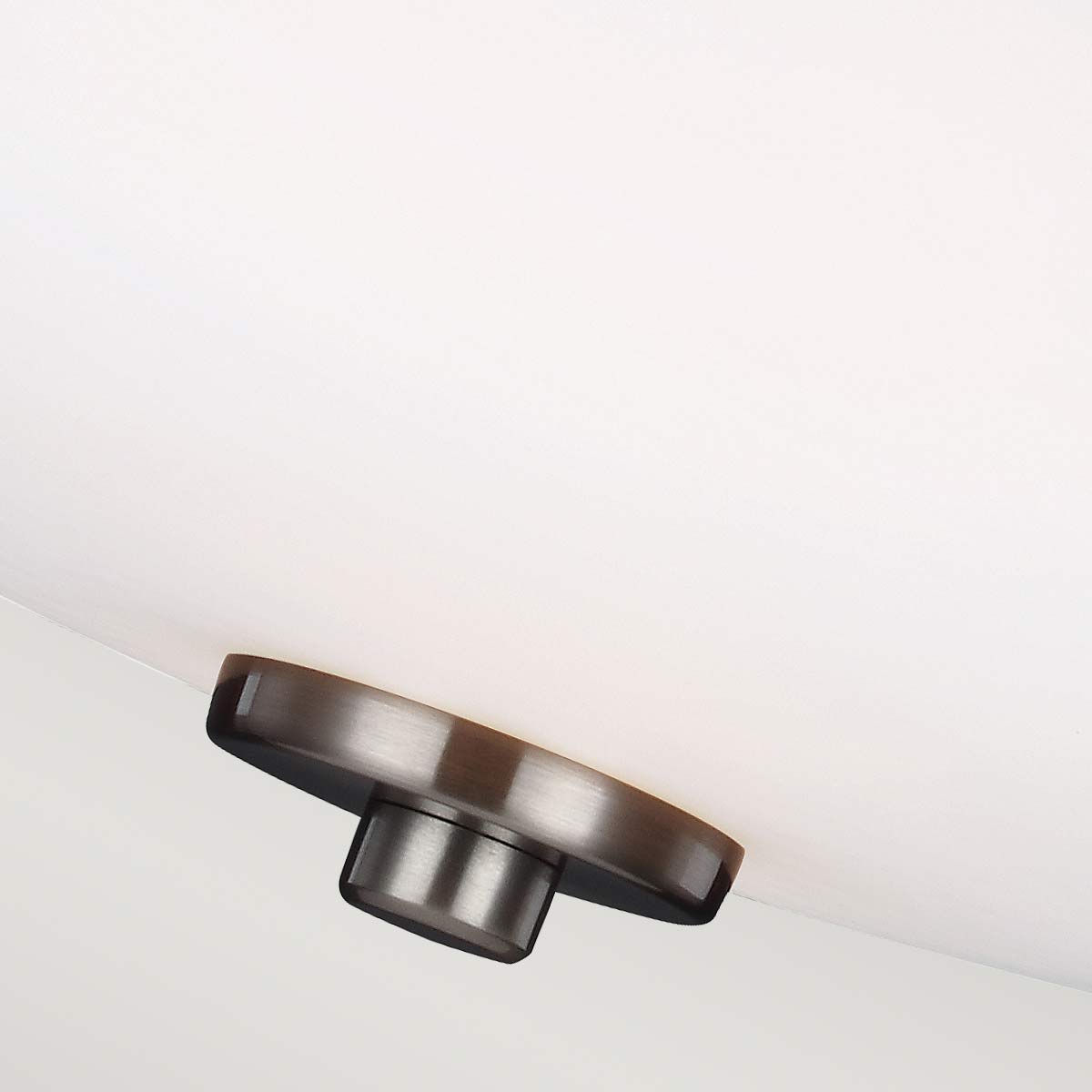 Feiss Ceiling Semi-Flush from the Evington range. Evington 2 Light Semi-Flush Product Code = FE-EVINGTON-SF-SN