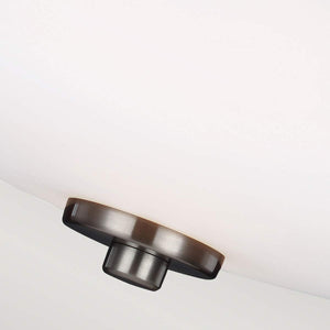 Feiss Ceiling Semi-Flush from the Evington range. Evington 2 Light Semi-Flush Product Code = FE-EVINGTON-SF-SN