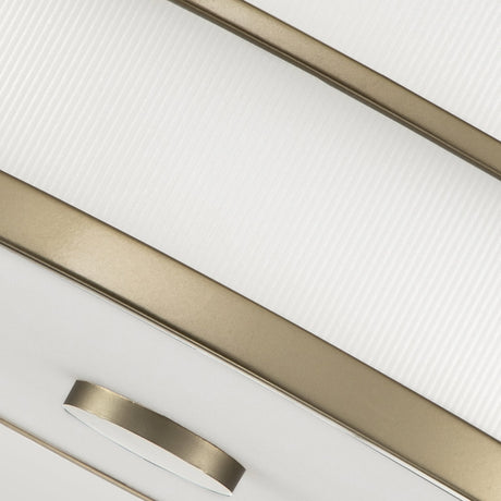 Feiss Ceiling Flush from the Fusion range. Fusion 3lt Flush Product Code = FE-FUSION-F-PNBR