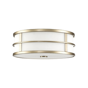 Feiss Ceiling Flush from the Fusion range. Fusion 3lt Flush Product Code = FE-FUSION-F-PNBR