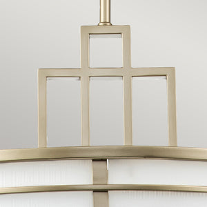Feiss Pendant from the Fusion range. Fusion 3lt Large Pendant Product Code = FE-FUSION-P-L-PNBR