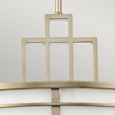 Feiss Pendant from the Fusion range. Fusion 3lt Large Pendant Product Code = FE-FUSION-P-L-PNBR