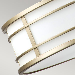 Feiss Pendant from the Fusion range. Fusion 3lt Large Pendant Product Code = FE-FUSION-P-L-PNBR
