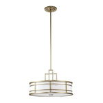 Feiss Pendant from the Fusion range. Fusion 3-light Large Pendant – SKU FE-FUSION-P-L-PNBR