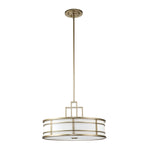 Feiss Pendant from the Fusion range. Fusion 3lt Large Pendant Product Code = FE-FUSION-P-L-PNBR