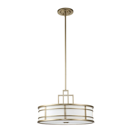 Feiss Pendant from the Fusion range. Fusion 3lt Large Pendant Product Code = FE-FUSION-P-L-PNBR