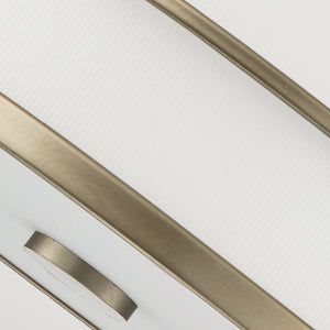 Feiss Ceiling Semi-Flush from the Fusion range. Fusion 3lt Semi-Flush Product Code = FE-FUSION-SF-PNBR