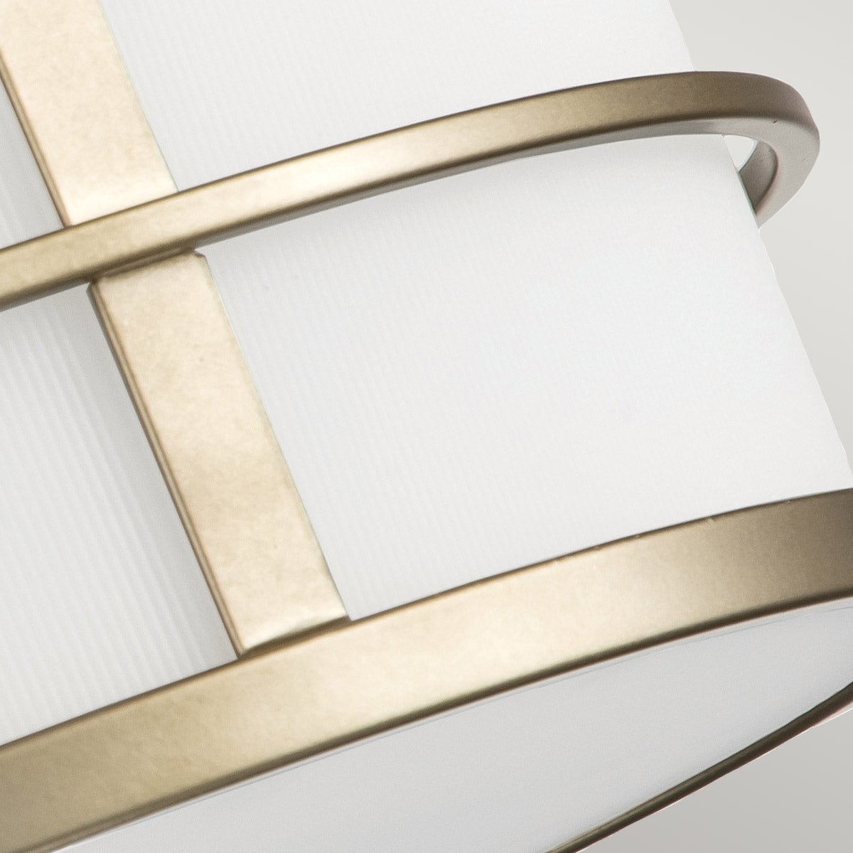 Feiss Ceiling Semi-Flush from the Fusion range. Fusion 3lt Semi-Flush Product Code = FE-FUSION-SF-PNBR