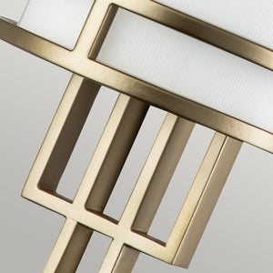 Feiss Wall Light from the Fusion range. Fusion 1lt Wall Light Product Code = FE-FUSION1-PNBR