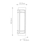 Feiss Wall Light from the Fusion range. Fusion 2 Light Wall Light – SKU FE-FUSION2