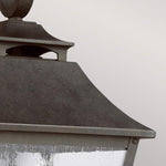 Feiss Outdoor Wall Light from the Galena range. Galena 3 Light Large Wall Lantern Product Code = FE-GALENA2-L-SBL