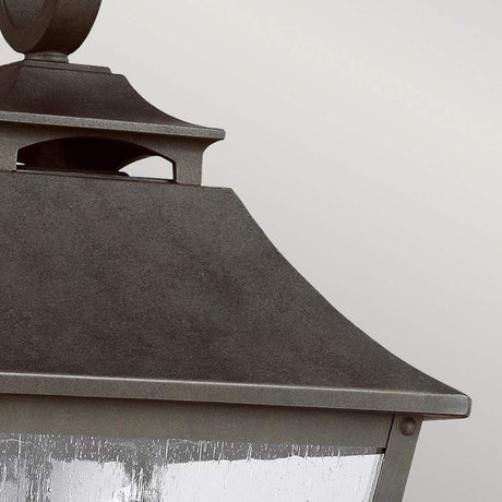 Feiss Outdoor Wall Light from the Galena range. Galena 3 Light Large Wall Lantern Product Code = FE-GALENA2-L-SBL