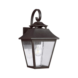 Feiss Outdoor Wall Light from the Galena range. Galena 1 Light Medium Wall Lantern Product Code = FE-GALENA2-M-SBL