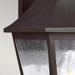 Feiss Outdoor Wall Light from the Galena range. Galena 1 Light Medium Wall Lantern Product Code = FE-GALENA2-M-SBL