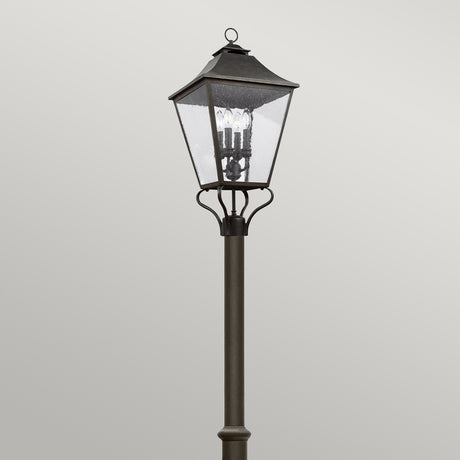 Feiss Lamp Post from the Galena range. Galena 4 Light Lamp Post Product Code = FE-GALENA5-XL-SBL