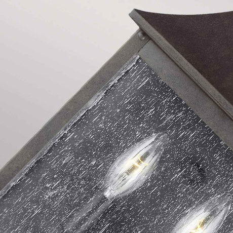 Feiss Outdoor Wall Light from the Galena range. Galena 2 Light Half Lantern Product Code = FE-GALENA7-SBL