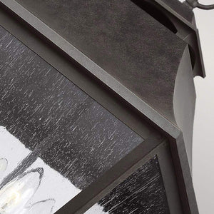 Feiss Outdoor Hanging from the Galena range. Galena 4 Light Chain Lantern Product Code = FE-GALENA8-XL-SBL