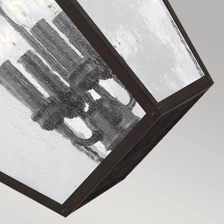 Feiss Outdoor Hanging from the Galena range. Galena 4 Light Chain Lantern Product Code = FE-GALENA8-XL-SBL