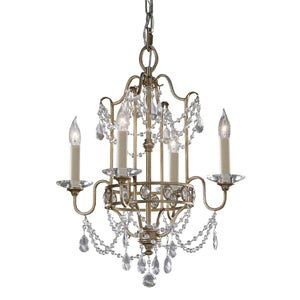 Feiss Chandelier from the Gianna range. Gianna 4 Light Chandelier  Product Code = FE-GIANNA4
