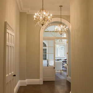Feiss Chandelier from the Gianna range. Gianna 4 Light Chandelier  Product Code = FE-GIANNA4