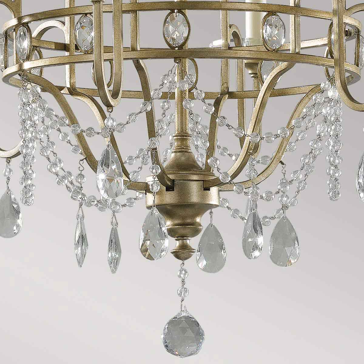 Feiss Chandelier from the Gianna range. Gianna 6 Light Chandelier Product Code = FE-GIANNA6