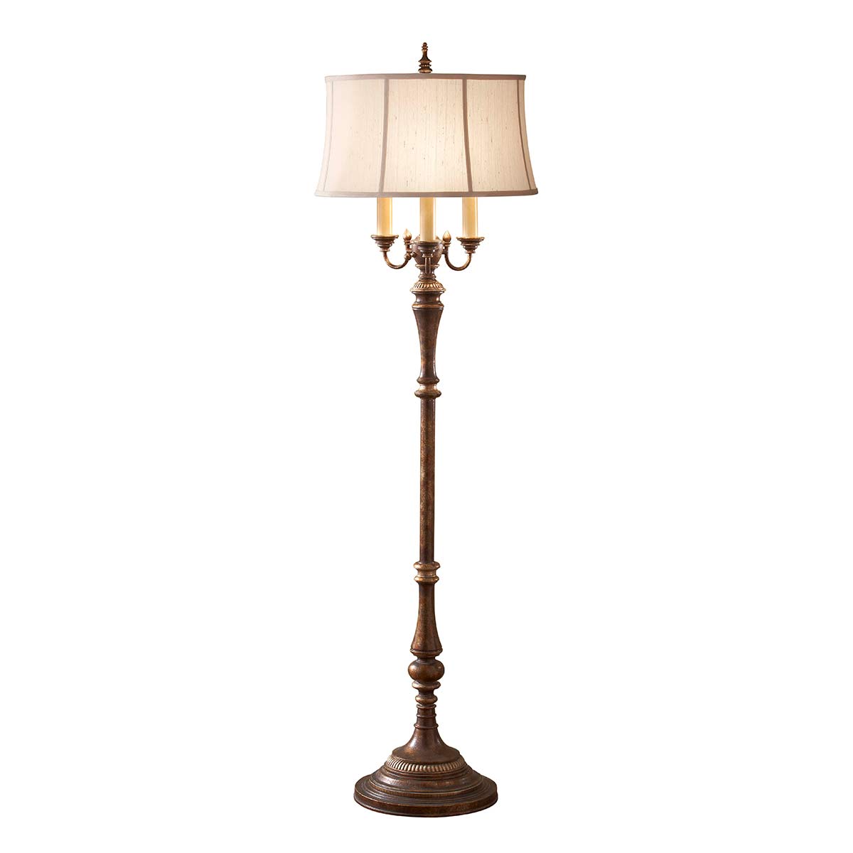 Feiss Floor Lamp from the Gibson range. Gibson 4 Light Floor Lamp  Product Code = FE-GIBSON-FL