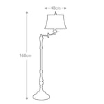 Feiss Floor Lamp from the Gibson range. Gibson 1 Light Floor Lamp – SKU FE-GIBSON-SWFL